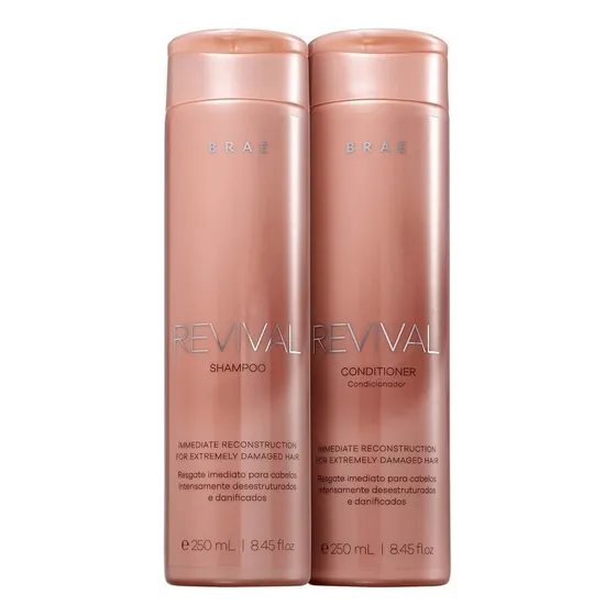 Braé Revival Shampoo 250ml + Condicionador 250ml