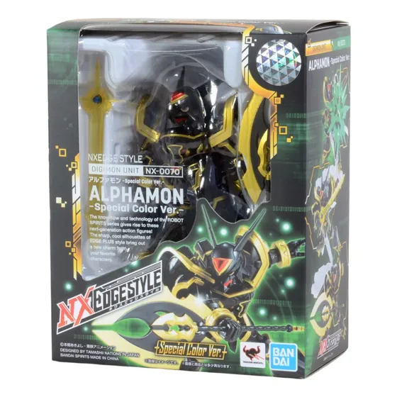 Alphamon Special Color Digimon Bandai Nxedge Style 