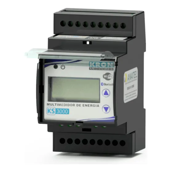 Multimedidor Ks-3000 Split Core 60-280vca/350vcc Kron
