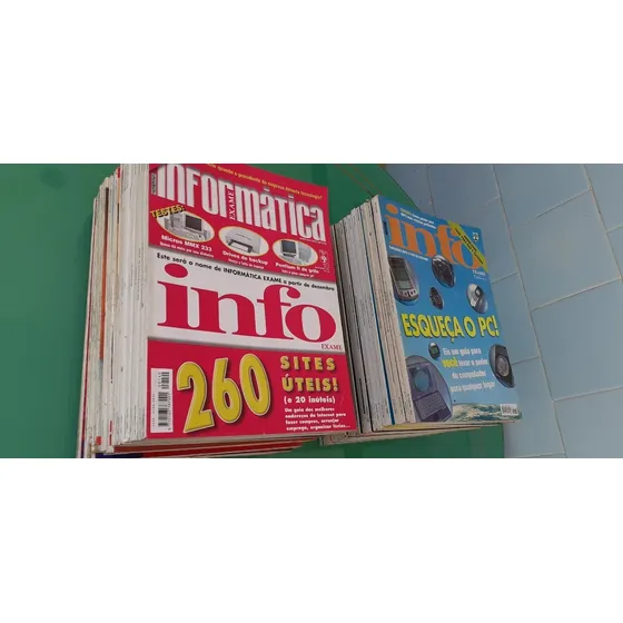 Revistas Informática / Info / Exame - De 1995 A 1998