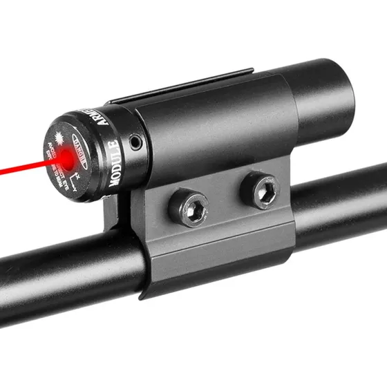 Laser Para Espingarda Chumbinho Mira Vermelha Suporte Cano