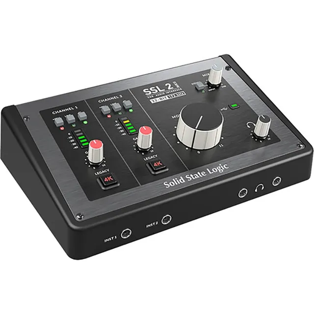 Interfaz De Audio Solid State Logic Ssl 2 Mkii 2x2 Usb