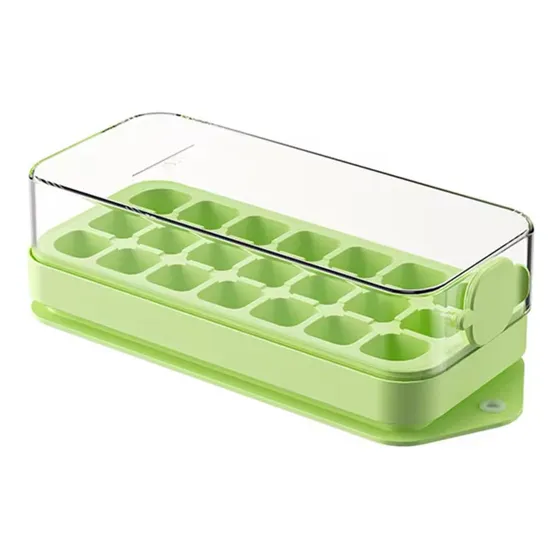 Cubetera De Hielo De Silicona Hielera Con Recipiente