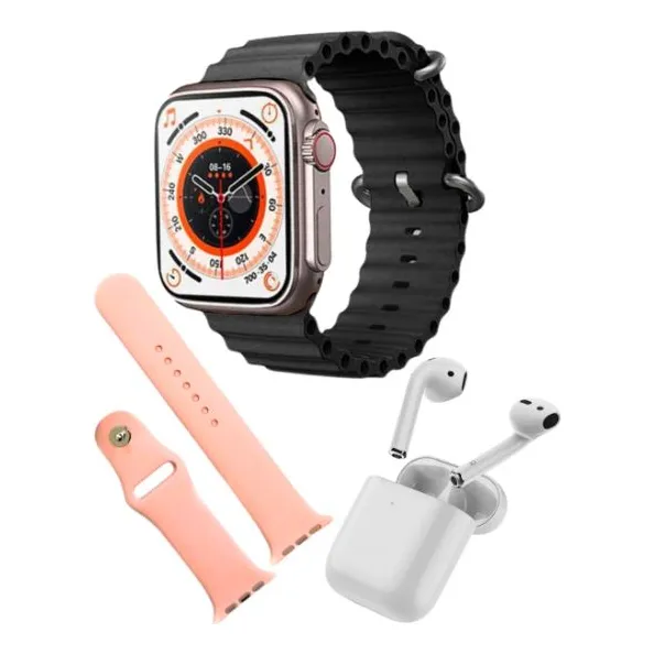 Reloj Inteligente Smartwatch Y Deportivo I8 Con Audífonos