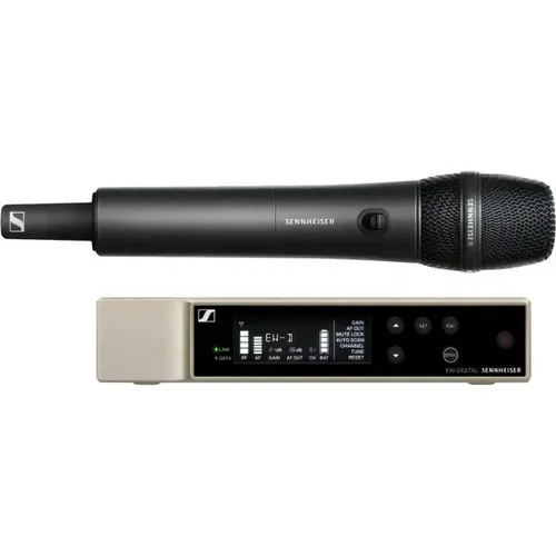 Microfone Sem Fio Sennheiser Ew 100 G4 835 S Vocal Set - Cor Cinza