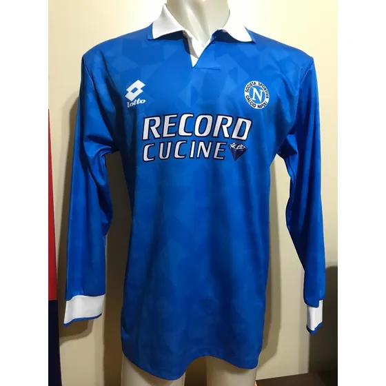 Camiseta Napoli Italia 1995 1996 Ayala #2 Argentina River L