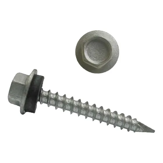 Tornillo Autoperforante Hex P/ Techo Pta Espada  10 X 3 1/2 