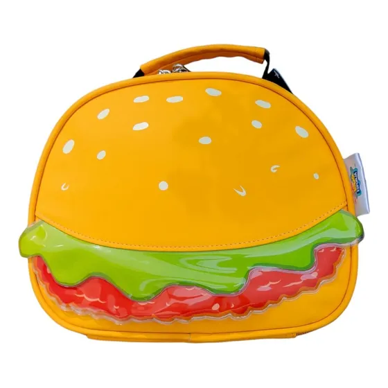 Lonchera Escolar Bob Esponja Bob011lb073a Color Amarillo