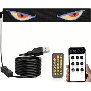 Qd1 1 Piezas De Pantalla Led Con Luz Devil Eyes Qd1 1 Piezas De Pantalla Led Con Luz Devil Eyes