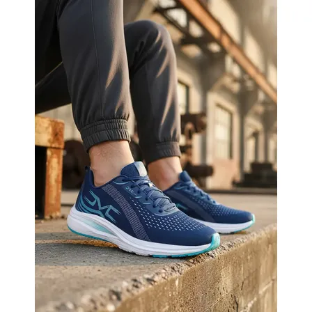 Tenis Masculino Merks Voa Casual Leve E Macio 34-43 Verde-água 37 Br