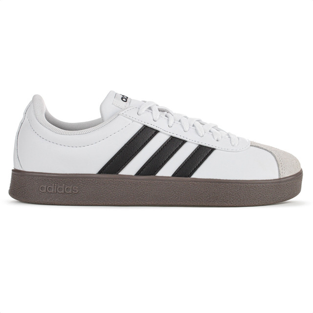Tênis adidas Vl Court Base Branco E Preto - Unissex Tênis adidas Vl Court Base Branco E Preto - Unissex