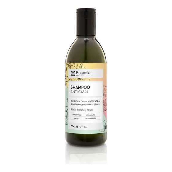 Shampoo Anticaspa Botanika X350ml Apto Vegano