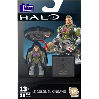 Mega Construx Lt. Colonel Kinsano Halo Serie 18 Mega Construx Lt. Colonel Kinsano Halo Serie 18