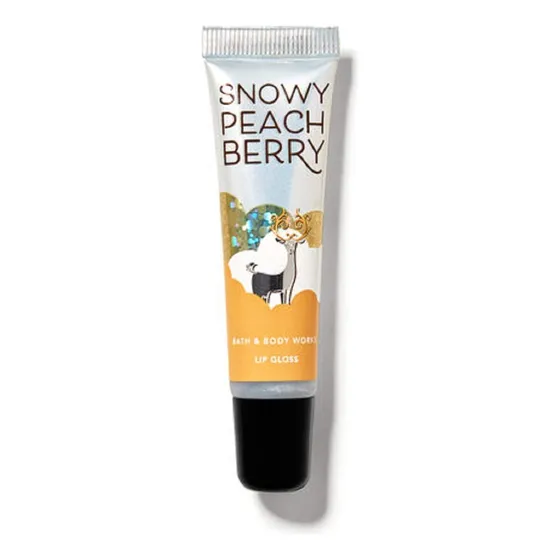 Brilho labial Bath And Body Works Brilliant M Berry, cor vermelha