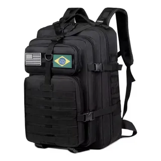Mochila Grande Militar Tatica Impermeavel Reforçada 50l