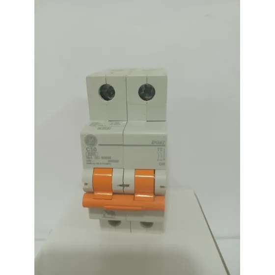  Breaker Termomagnetico 2x50 Modelo C50 Marca Ge