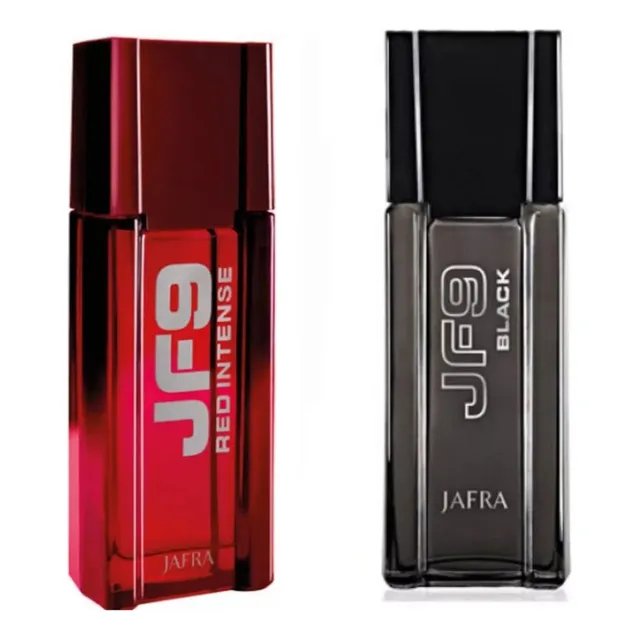 Jafra Jf9 Black +jf9 Red Intense 100ml C/u