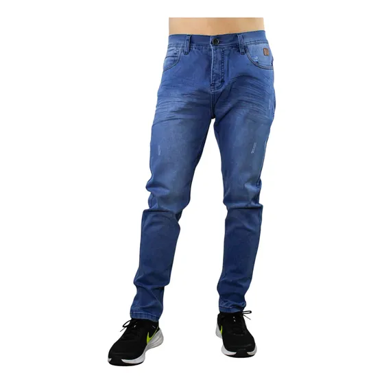 Pantalón Strecht Jean Semipitillo Para Hombre