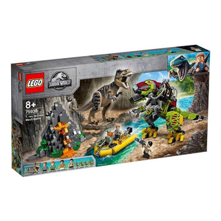 Batalla De Lego Jurassic World Entre T-rex Y Dino Mech Batalla De Lego Jurassic World Entre T-rex Y Dino Mech