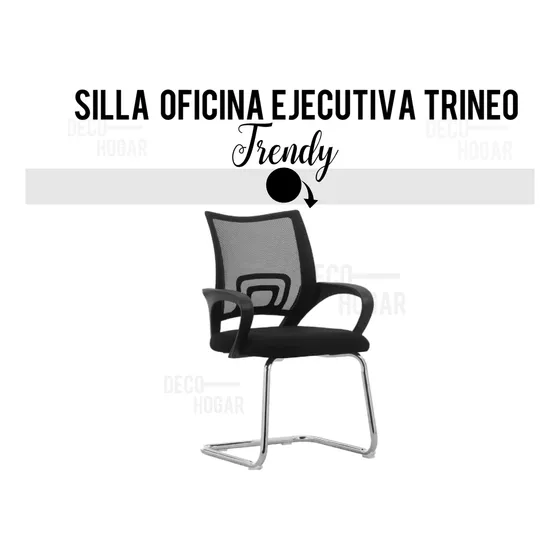 Silla De Oficina Visitante Trineo Trendy