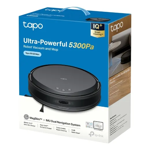 Aspiradora Robot Tp-link Tapo Rv20 Max Trapeador 5300pa Cont