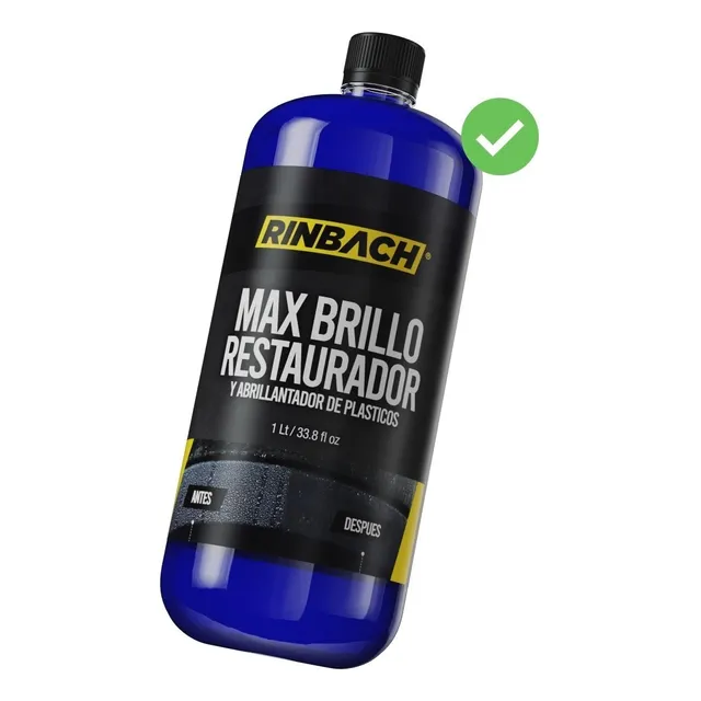 Abrillantador Restaurador De Plásticos Rinbach 1lt