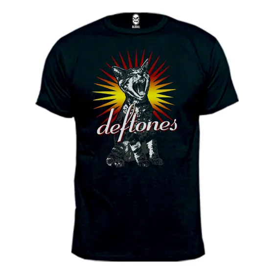 Remera Deftones Adrenaline Gato 100% Algodón Premium Peinado