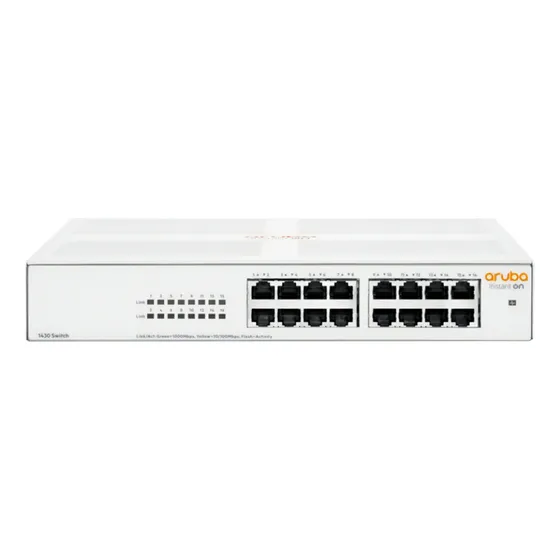 Switch Hp Aruba Instant On 1430 R8r47a 16 Portas Gigabit