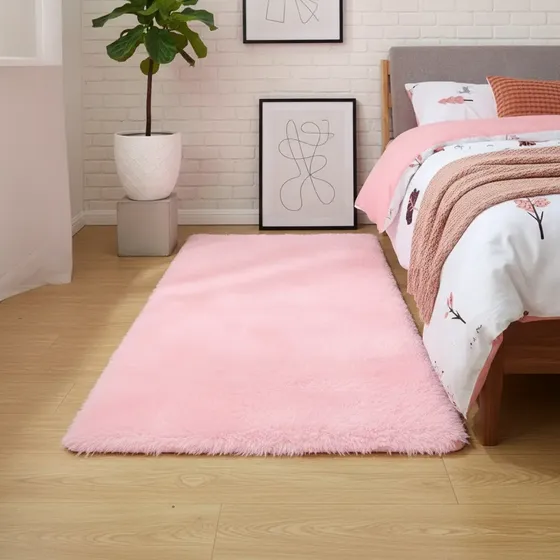Tapete Passadeira 2,00x0,60 Quarto Pé De Cama Luxo Conforto