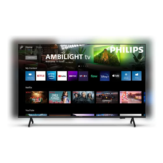 Smart Tv Philips 55  Ambilght 4k Uhd Google Tv 55pud7908/77