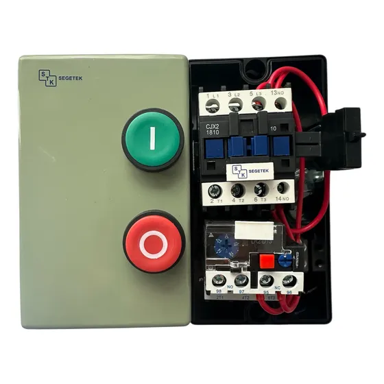 Arrancador Trifasico 220v 12-18 Amp 5 Hp Segetek