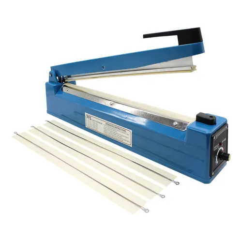 Maquina Selladora Termica Plastico Bolsas 40cm + 3 Repuestos