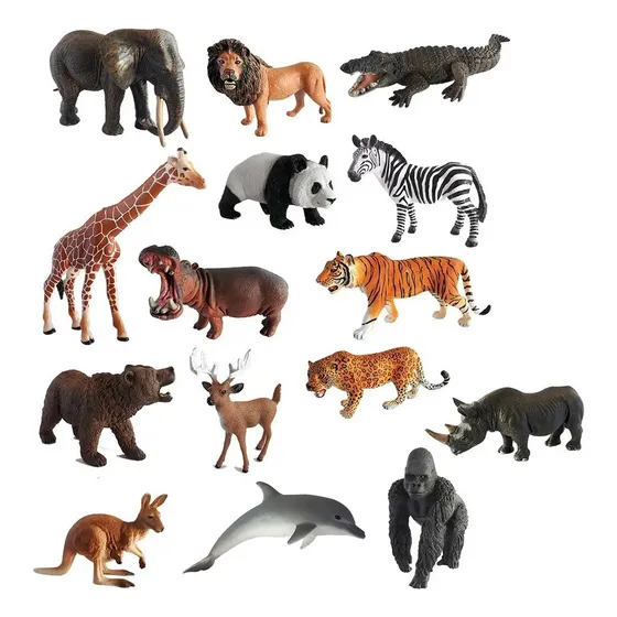 Clarín Colección De 15 Animales De Nat Geo