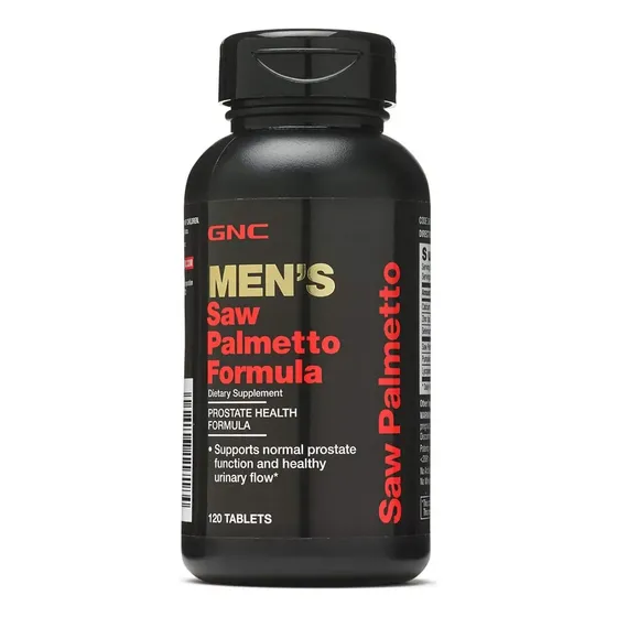 Fórmula De Saw Palmetto Gnc Men´s 120 Tabletas Sabor Sin Sabor