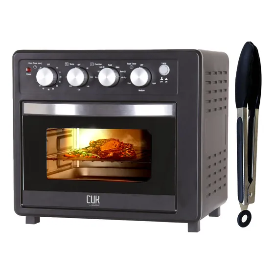 Horno Freidora De Aire Gadnic Acero Inox 25l Multifuncion