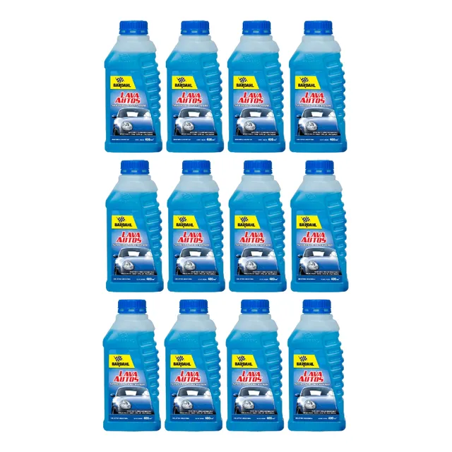 Kit Shampoo Lava Auto Concentrado Bardahl Jet Wax X 12 Uni
