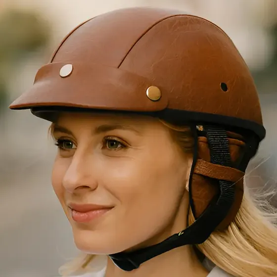 Capacete Coquinho Patinete Moto Elétrico Scooter Old Ccc091 — foto 2