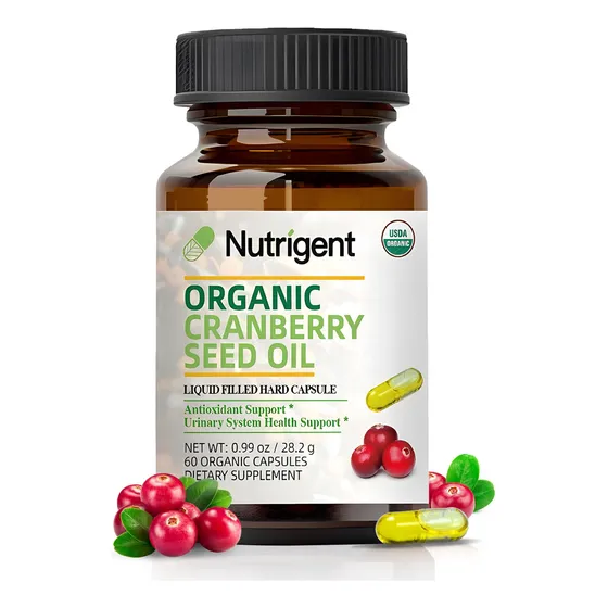 Nutrigent Aceite Orgánico Semilla Arándano 940mg 60 Cápsulas