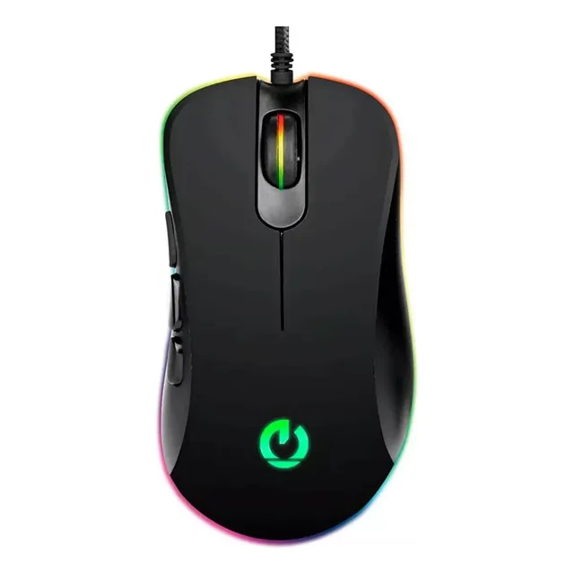 Mouse Gamer Usb Rgb 800 A 12000 Dpi 6 Botones Etheos Mscg6