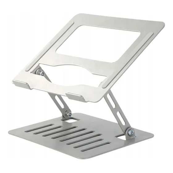 Suporte De Metal Ajustável Notebook Note Robusto Articulável