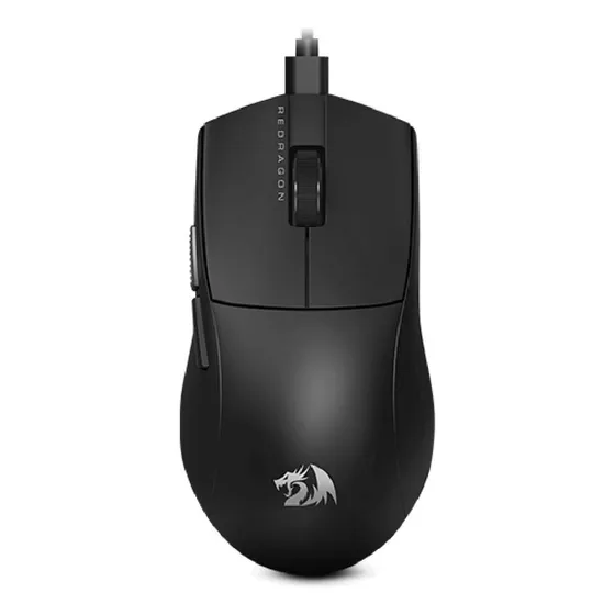 Mouse Gamer Redragon K1ng Negro M724-1k Alámbrico 12,400 DPI Ultraligero, Polling 1000Hz