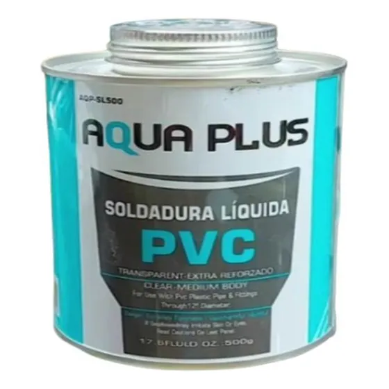 Pega Pvc Para Soldadura De Alta Presión Tubería. 500ml 