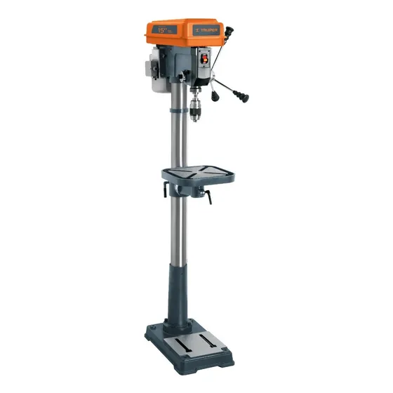 Taladro De Piso Truper Tapi-15 De 5/8 Pulgadas Con 1 Hp Color GRIS CON NARANJA