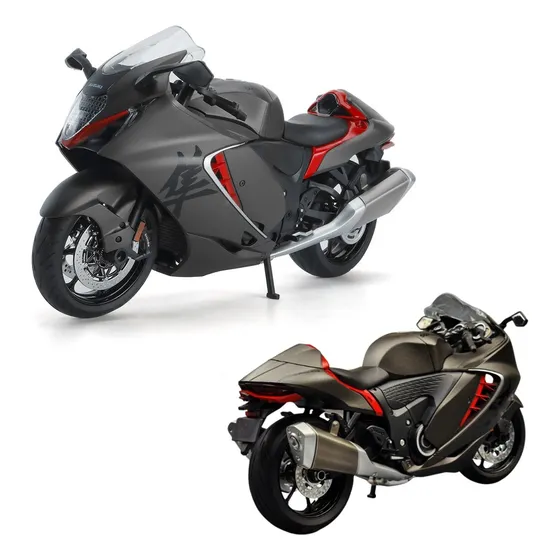 1999 Suzuki Hayabusa 24.5cm Miniature Metal Motocicletas 1/9