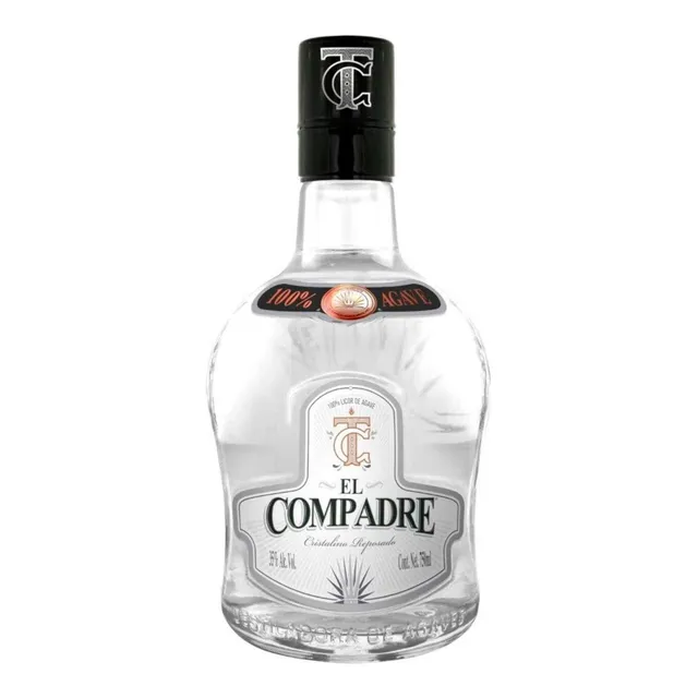 Tequila El Compadre Cristalino Reposado 1l