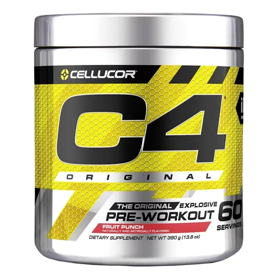C4 Pre Entreno 60 Servicios Cellucor Original Americano