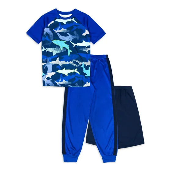 Conjunto De Pijama 3pcs Wonder Nation Original Us Para Niños