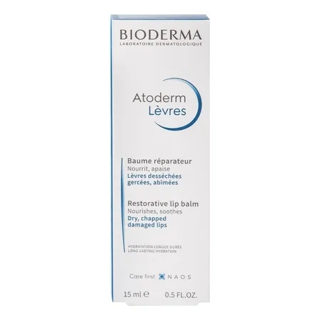 Balsamo Labios Partidos Bioderma Atoderm 15ml Protector 15ml