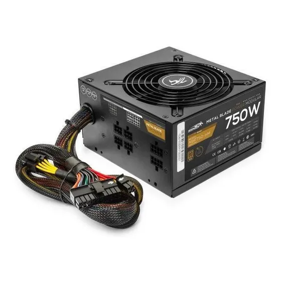 Fuente de alimentación para PC Sentey Metal Blade Power MBP750-HM 750W black 220V