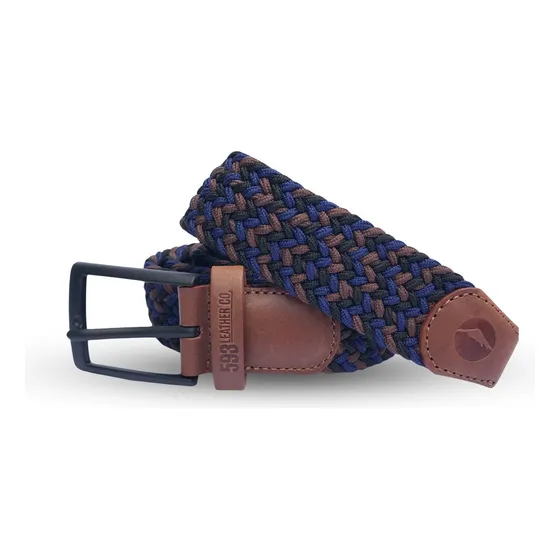 Mosaico Cognac Cinturón De Nylon